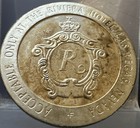 Sterling Silver Las Vegas 1967 The Riviera Hotel  5 Casino Gaming Token  1719 