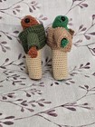 Crochet Frog Crochet Toad W book Clothes Handmade Frog Crochet Toad Incl  Book