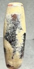   tibetan Old Agate Ruyi As You Wish Dzi Bead  Translucent  Cinnabar  Talisman     