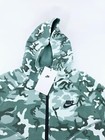 Nike Tech Fleece Full-zip Jacket Youth Large L Green Camo Fn9118-361 Boys New