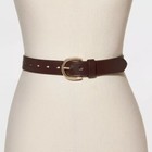 Women s Laser Cut Belt - A New Day    Size L