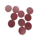  10   062  Thick Red Sound Buff Cue Tip Pads - Pads Between Tips And Ferrules