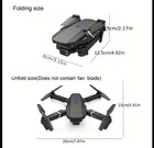 Rc Drone With 4k Hd Dual Camera Wifi Fpv Foldable Quadcopter Aircraft