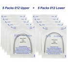 100pcs Dental Orthodontic Arch Wire Niti Natural Form Round Rectangular 16x22 14