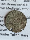 Pas British Museum- Nuremberg 1586-1635 Post Medieval Jetton C507