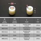 Abs Plastic Nylon Round Non-thread Column Standoff Spacer Washer M3m8 Screw Bolt
