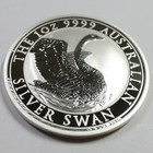 2020 P Australia 1 Oz The Silver Swan One Dollar  1 Coin  61268c