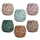 Reusable Adjustable Cloth Diaper Covers Double Gusset Snap Closure Size S