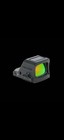 Holosun Hs507c-x3-gd Gold Reticle Dot Sight 1x Solar Panel Handgun Black