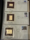 Golden Replicas U s  Classic Stamps 22k Gold 54 First Day Covers Album