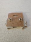 Vintage Lee Sands Mother Of Pearl Lady In Hat Earrings