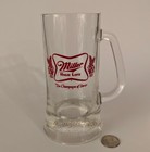 Vintage Miller High Life Beer Mug Rare Bubbled Bottom 6 1 4 Tall Mint