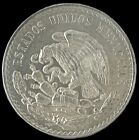 1947 - 1948 1 Un Pesos Mexico  500 Silver - Circulated
