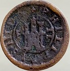 1600 Coin Spanish 2 Maravedis King Philip Iii Castle Lion Over 400 Years Old