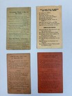 Lot Of 14 1916-1919 Wwi Era St Louis Double-sided Dance Tickets Jazz