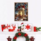 Christmas Diamond Painting Kits For Adults  5d Christmas Candles Diamond Art Kit