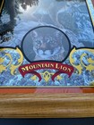 Coors Beer Mountain Lion Nature Series Wildlife Bar Mirror No  3  01884