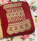 Antique 1883 Victorian Crochet Sample Book Madonna Crochet Co Germany