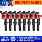 8pack Ignition Coils For Ford F-150 4 6l 5 4l 2004 2005 2006 2007 2008 2009 2010