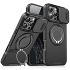 For Iphone 18 Pro Max 17 16 15 14 13 Rugged Magnetic Case W ring Camera Cover