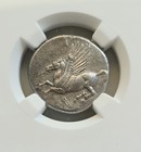 Corinthia Corinth Pegasus Stater Ngc Ch Vf Ancient Silver Coin