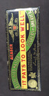 Original Vintage 1920   s Associated Master Barbers Of America Tin Sign Antique