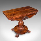 Antique Club Lounge Poker Table  English  Parlour Games  Cards  William Iv  1835