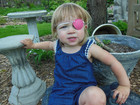 World s Best Eye Patch Lasts For Yrs  Replaceable Elastic  Child Sz  Brick Red