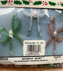 Vintage Make Your Own Christmas Ornaments Kit By Merri Mac  Holiday Bows New