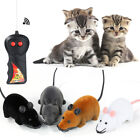 Remote Control Rc Rat Mouse Mice Wireless For Cat Dog Pet Toy Novelty Gift