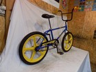 1980 Schwinn Mag Scrambler Phantom Bmx Bike Predator Thrasher Old School Gt Blue