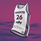  on-hand  2025-2026 Unrivaled Breeze Paige Bueckers  5 Away Jersey - Xl