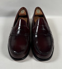 G h  Bass Weejuns Size 12 D Men s Logan Loafers Burgundy Leather Pre-owned 