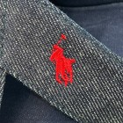 Polo Sport Ralph Lauren Denim Canvas Slip-on Burma-x Women s Us 7  5b Vtg New 