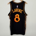 Nike Chicago Bulls Zach Lavine 8 City Edition Swingman Jersey Black Men s 48 L