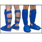 Martial Arts Karate Shin Instep Padded Guard Pair Wkf Shin Gear Ankle Protector