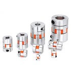 Stepper Motor Cnc Shaft Coupler Flexible Plum Spider Jaw Coupling Od 14 20 25mm