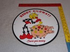 Vintage Reddy Kilowatt Piggy Bank Saves Money   12  Porcelain Metal Utility Sign