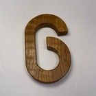 Wooden Letter G Or 6 Sign Monogram Rustic Home Decor Wall Art