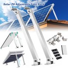 4 Pack Adjustable Solar Panel Tilt Mount Brackets Wall Roof Boat Fixing Mounting
