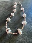 White Puka Shells And Heishi Beads 18    Necklace