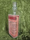 Clarke Fluid Co Degage Embalming Bottle Glass Mortuary Oddity Funeral
