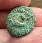 Ancient British-celtic  Cunobelin  early 1st Cent a d -circa 40 A d  Bronze Unit