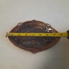 Kentucky State Copper Change Tray Souvenir Metal Trinket Dish Made In Japan Vtg