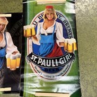 St  Pauli Girl Poster Vintage Poster Lot 3 Brewed   Bottled Bremen Germany Beer