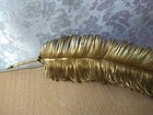 Rare Antique Vintage Original Bronze Figurine Statue Sculpture Hand Made Feather