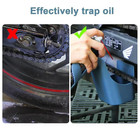 1 Pc Motorcycle Bike Chain Oil Splash Guard Tool Abs Chain Cleaning Protector