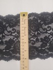 Vintage Klauber Black Rose Scroll Galloon Lace Trim 6 5  Wide  70 Yard Lot 98