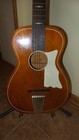 Rare Vintage Harmony Parlor Guitar  Rare Label  Pinto   Clean   