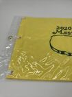 Unsigned 2020 Masters Golf Flag Stock Dustin Johnson